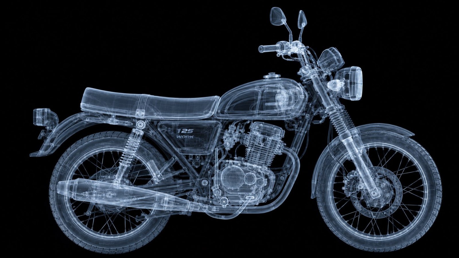 Radiografía de motocicleta — Mendozamotos