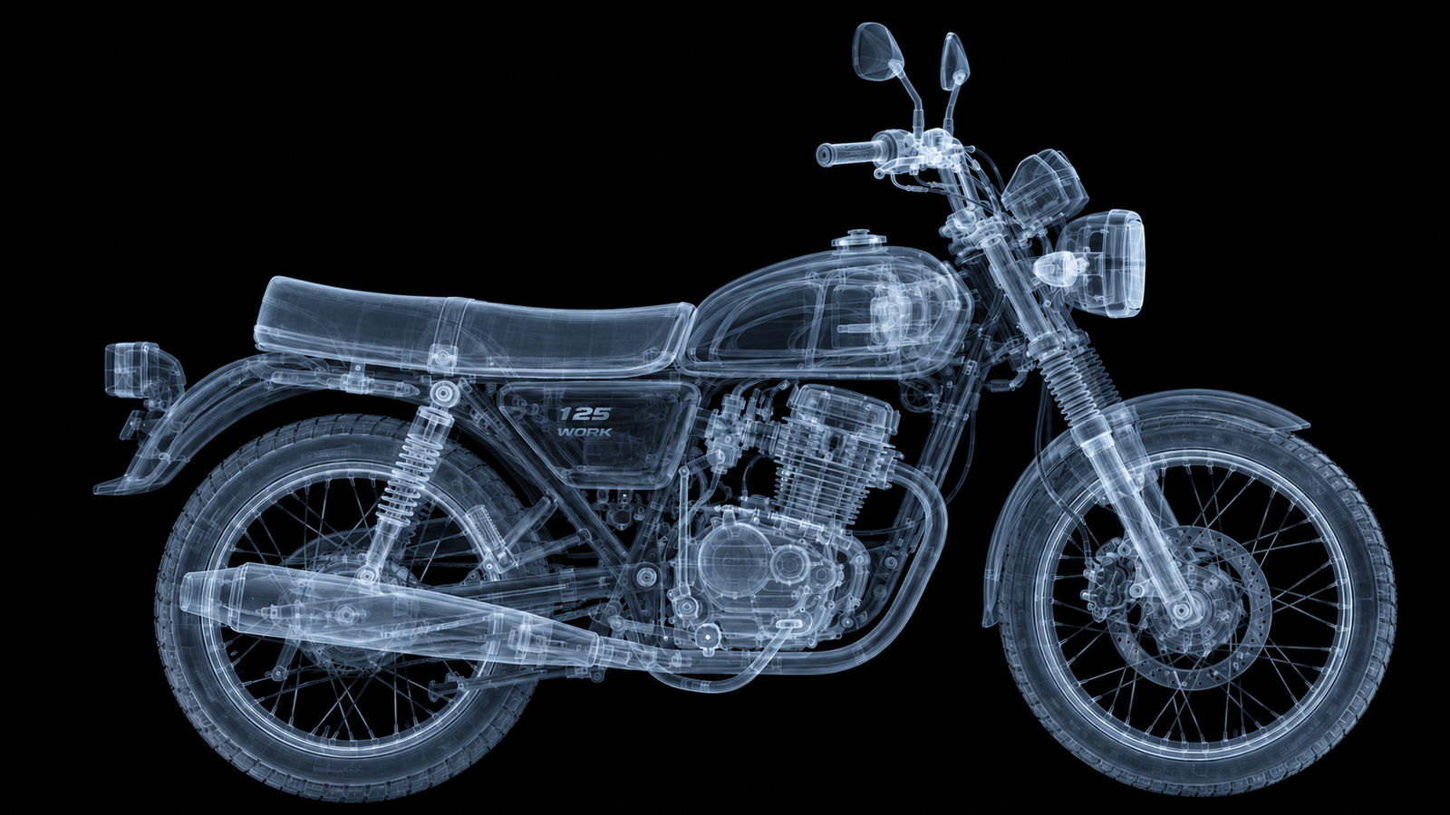 Radiografía de motocicleta — Mendozamotos